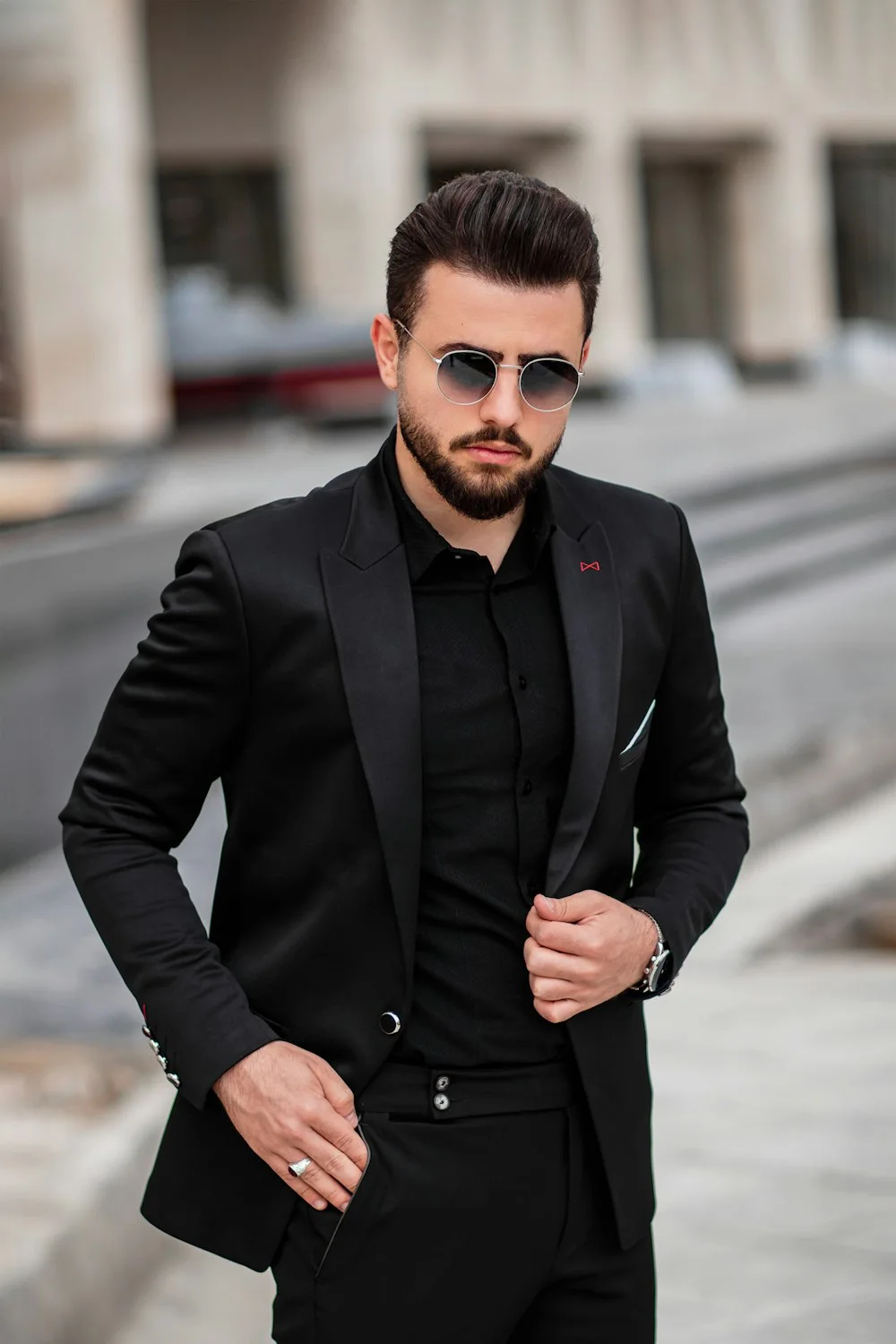 Men’s look: coat